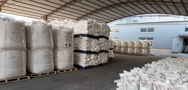 Perlas de sosa caustica, stock listo para enviar